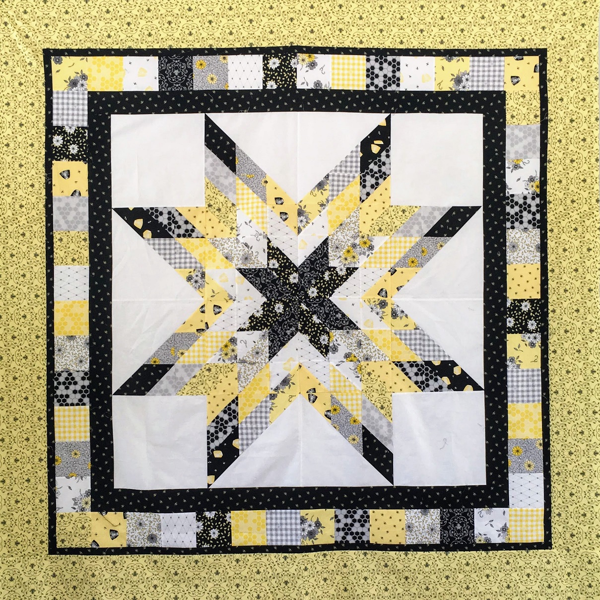 Lone Star Quilt Pattern - Quilting with Marianne