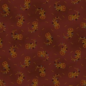 Liberty Star 1575-88 Tossed Stars and Cabbage Roses