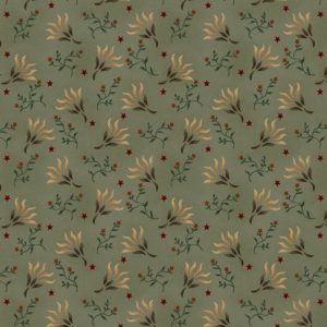 Liberty Star 1583-11 Stars and Seaweed Blossoms