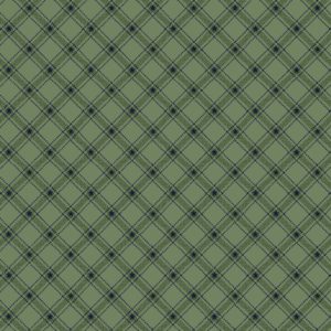 Liberty Star 1587-11 Stars and Ticking Plaid