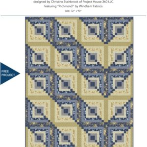 Anna's Path Quilt Pattern - Free