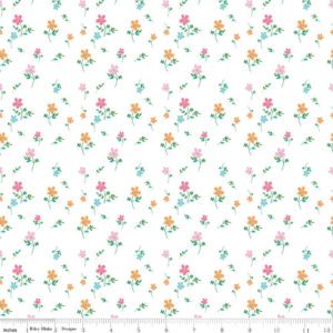 Play Outside C9061-White Fowers