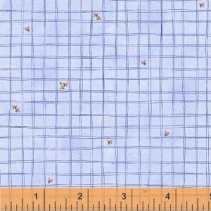 Little Bo Peep 51443-1 Blue on Baby Blue Crosshatch