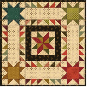 Farmstead Star Mini Quilt Pattern
