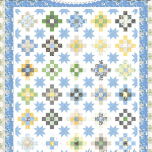 Patchy Stars Quilt Pattern