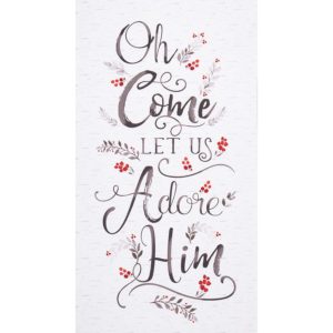 Oh Come Let Us Adore Him Panel