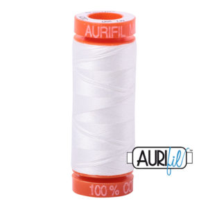 BMK50 2021 - White Aurifil Thread 200m