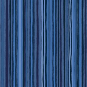 Silver Jubilee MASM2511-N Stripe Navy 1/2 Yard Remnant