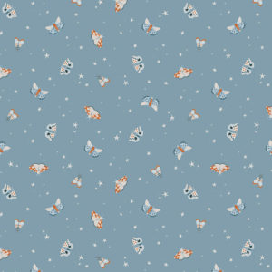 Camp Woodland C10462-Denim Moths