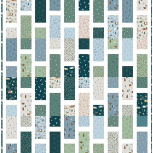 Camp Woodland Matchsticks Quilt Kit