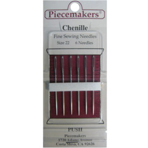 Piecemakers Chenille Needles size 22