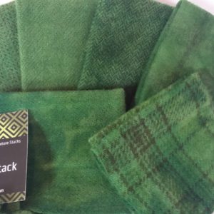 Wool Texture Bundle  - Evergreen Stack - 4 Piece
