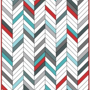 Ruby Star Cascade Quilt Pattern - Free