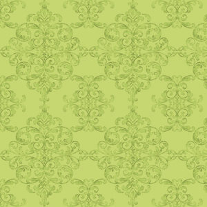 Lucy June C11222-Lime Damask