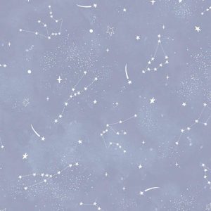 Blast Off Space-C1162 Grey Constellations