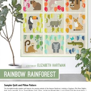 Rainbow Rainforest Quilt Pattern