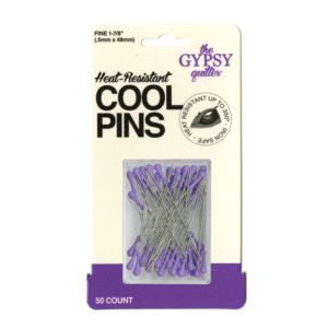 The Gypsy Quilter Cool Pins - Gypsy Purple 50pc