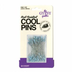 The Gypsy Quilter Cool Pins - Bohemian Blue 50pc