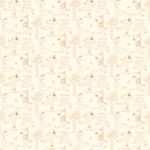 Eat Your Veggies C11111 Cream Dinosaurs