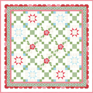 Starry Garden Quilt Pattern