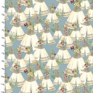 Forest Friends Pink 18675-BLU Teepees