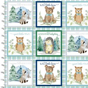 Forest Friends Blue 18681-MLT Patch