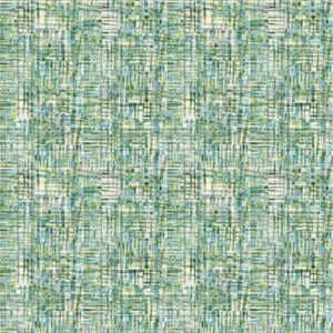 Passion 24498-64 Turquoise Weave Leaves