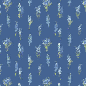 Bernwood 71210104-02 Blue Wildflower Sprig