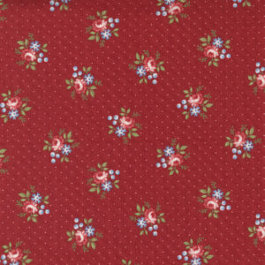 Belle Isle 14925-12 Red Dotted Floral Ditsy