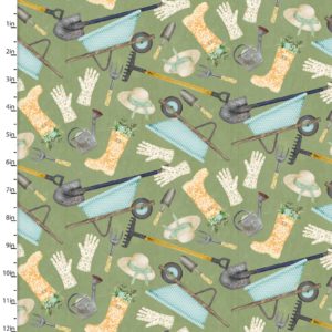 Touch of Spring 18752-Green Garden Tools