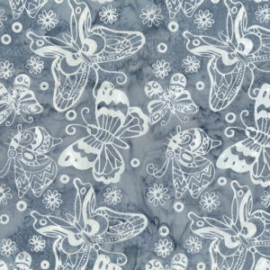 Flutter Batik 80722-92 Smoke Butterflies