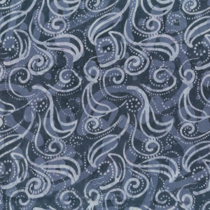 Flutter Batik 80726-93 Blue Gray Motion