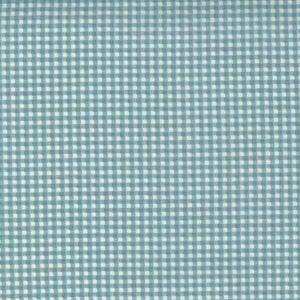 Seashore Drive 37626-15 Teal Gingham