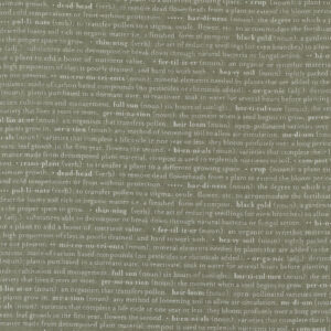 Flower Pot 5164-16 Sage Text