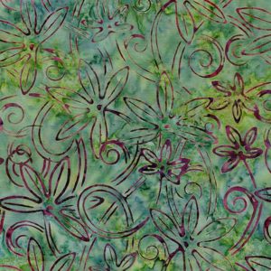 Blooming Fields Tonga-B8572 Grass Star Flower Swirl