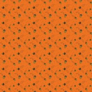 Awesome Autumn C12172-Orange Acorns