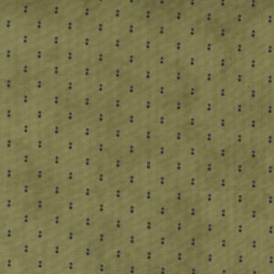 Iris & Ivy 2257-13 Olive Double Dots