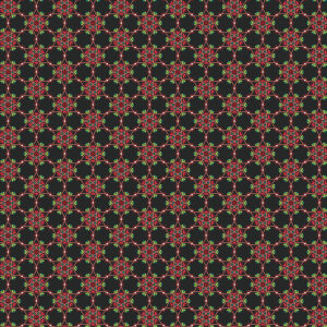 Winter Wonder C12064-Black Medallion