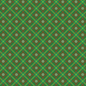 Winter Wonder C12067-Green Plaid