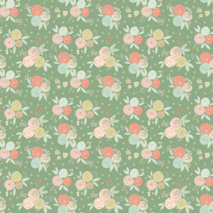 It's a Girl C13321-Sage Bouquet