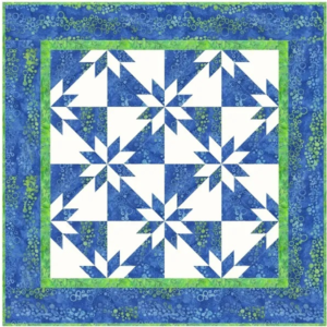 Right on Target Hunter Star Quilt Kit - Lady of the Lake