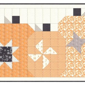 Pumpkin Patchwork Panel Quilt Kit
