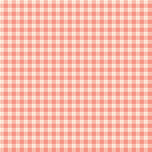 Spring's In Town C14212-Coral Plaid