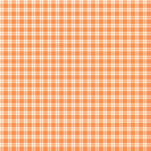 Spring's In Town C14212-Orange Plaid