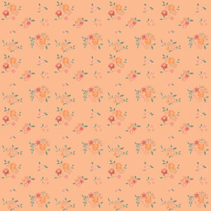 Spring's In Town C14213-Apricot Bouquets