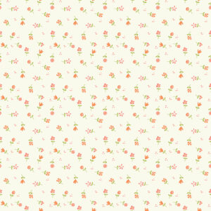 Spring's In Town C14214-Cream Flower Toss