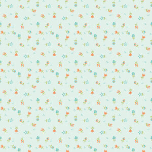 Spring's In Town C14214-Powder Flower Toss