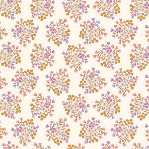 Let It Bloom C14281-Cream Bouquets