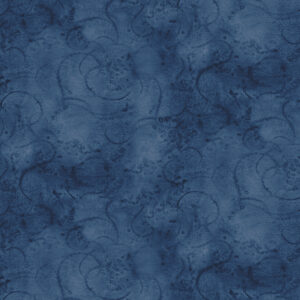 Riley Blake Basics Painters Watercolor Swirl C680-Ultramarine