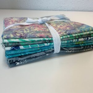 Flutter Batik FQ Bundle Aqua - 8
